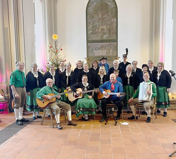 Die Oberharzer Bergs&auml;nger lassen sch&ouml;n gr&uuml;&szlig;en